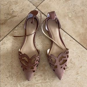 Zara Woman Suede Flats